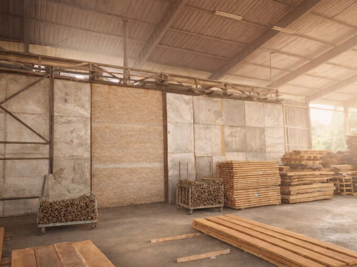 Plateaux de bois massif brut sélectionnés pour leur grain unique